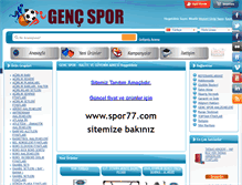 Tablet Screenshot of gencspor.org
